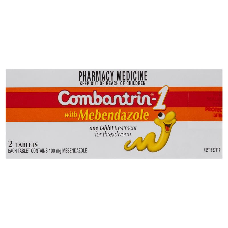 Combantrin -1 Threadworm Tablets 2 Pack