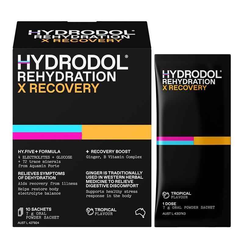 Hydrodol Rehydration X Recovery Powder 10 Pack