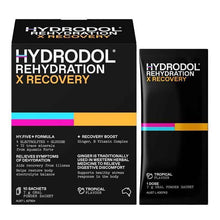 Hydrodol Rehydration X Recovery Powder 10 Pack