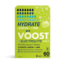 Voost Hydrate Lemon + Lime Effervescent Tablets 60 Pack Exclusive Size - GimmeNow