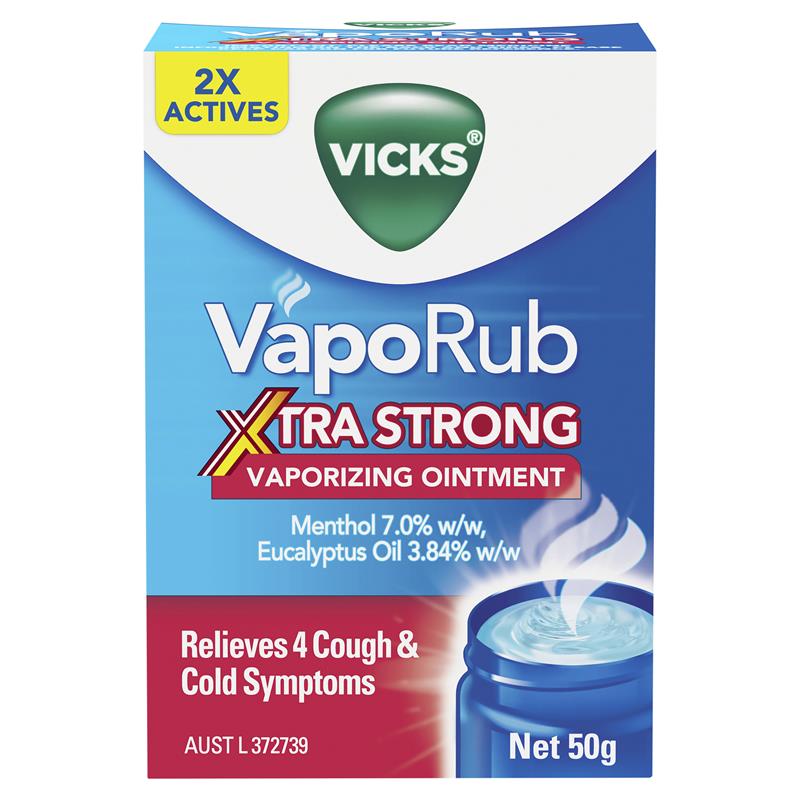 Vicks Vaporub Xtra Strong 50g