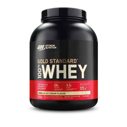 Optimum Nutrition Gold Standard 100% Whey Vanilla Ice Cream 2.27kg