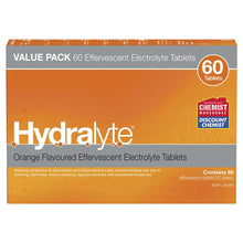 Hydralyte Electrolyte Effervescent Orange 60 Tablets Exclusive Size - GimmeNow