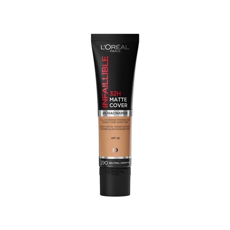 L'Oreal Paris Infallible 32H Matte Cover 4% Niacinamide 290