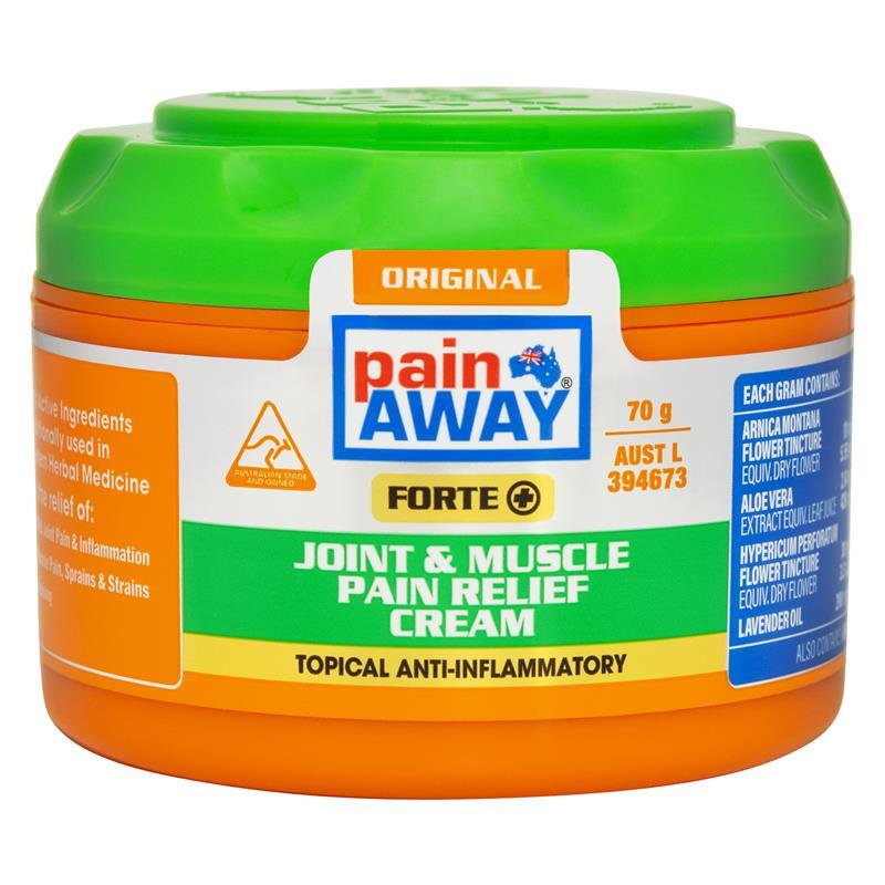 Pain Away Forte + Joint & Muscle Pain Relief Cream 70g