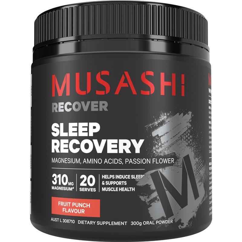 Musashi Sleep Recovery Fruit Punch 300g