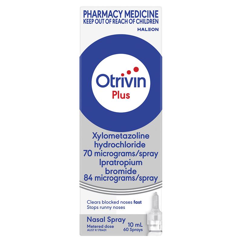 Otrivin Adult Plus Nasal Spray 10ml