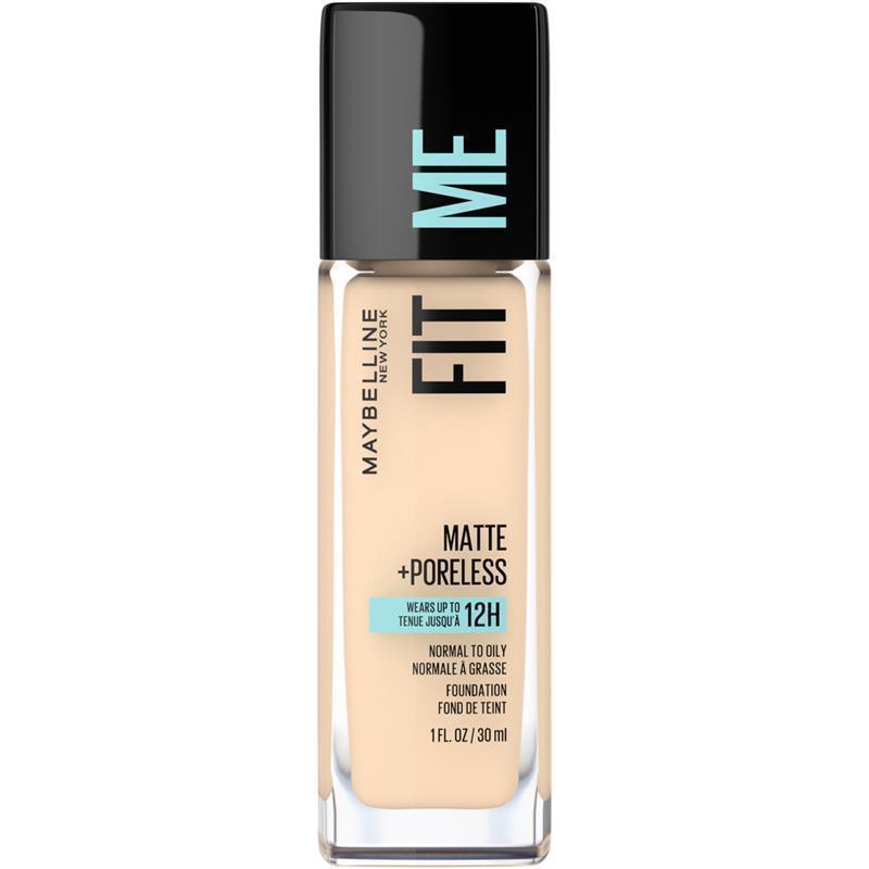 Maybelline Fit Me Matte & Poreless Mattifying Liquid Foundation - Light Beige 118 - GimmeNow