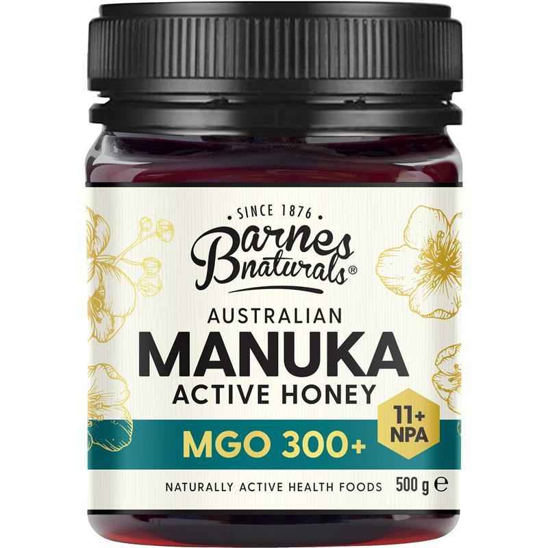 Barnes Naturals Australian Manuka Honey 500g MGO 300+