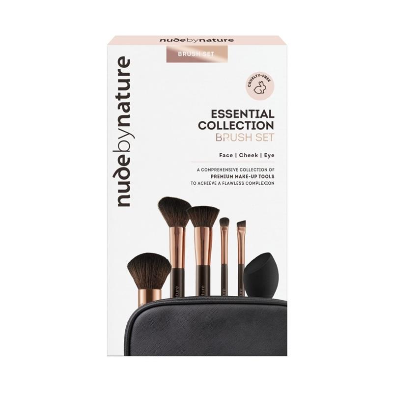 Nude by Nature Essential Collection Brush Set