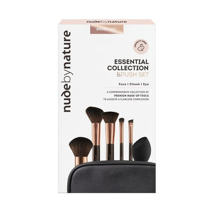 Nude by Nature Essential Collection Brush Set