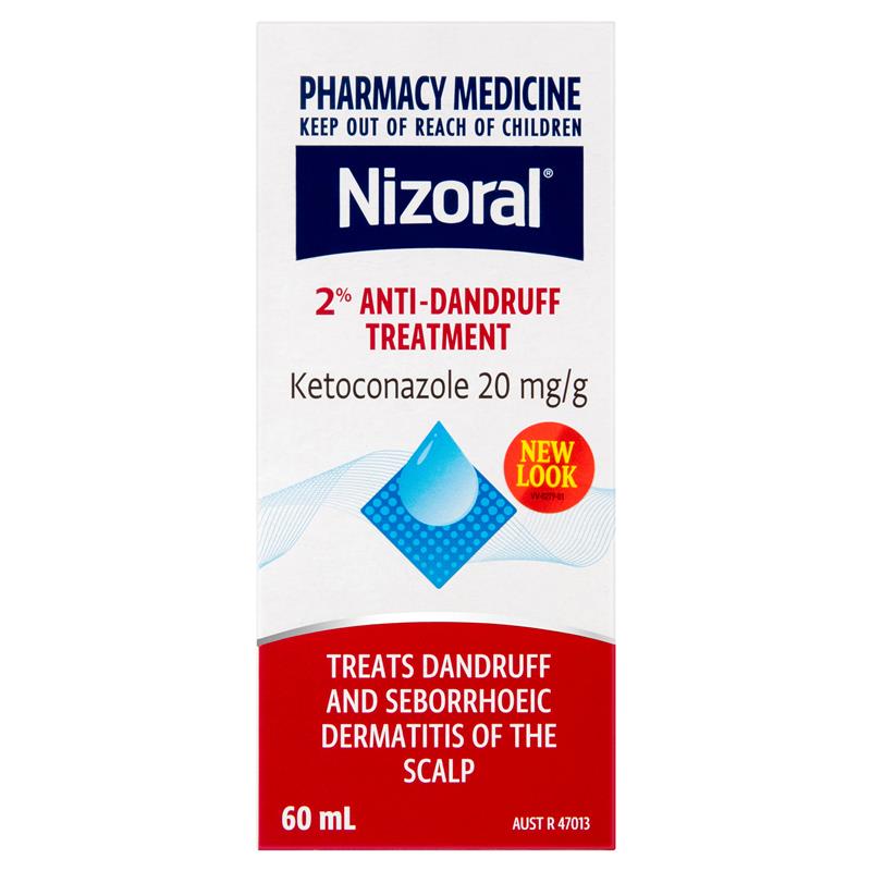 Nizoral 2% Anti-Dandruff Treatment Shampoo 60mL - Ketoconazole