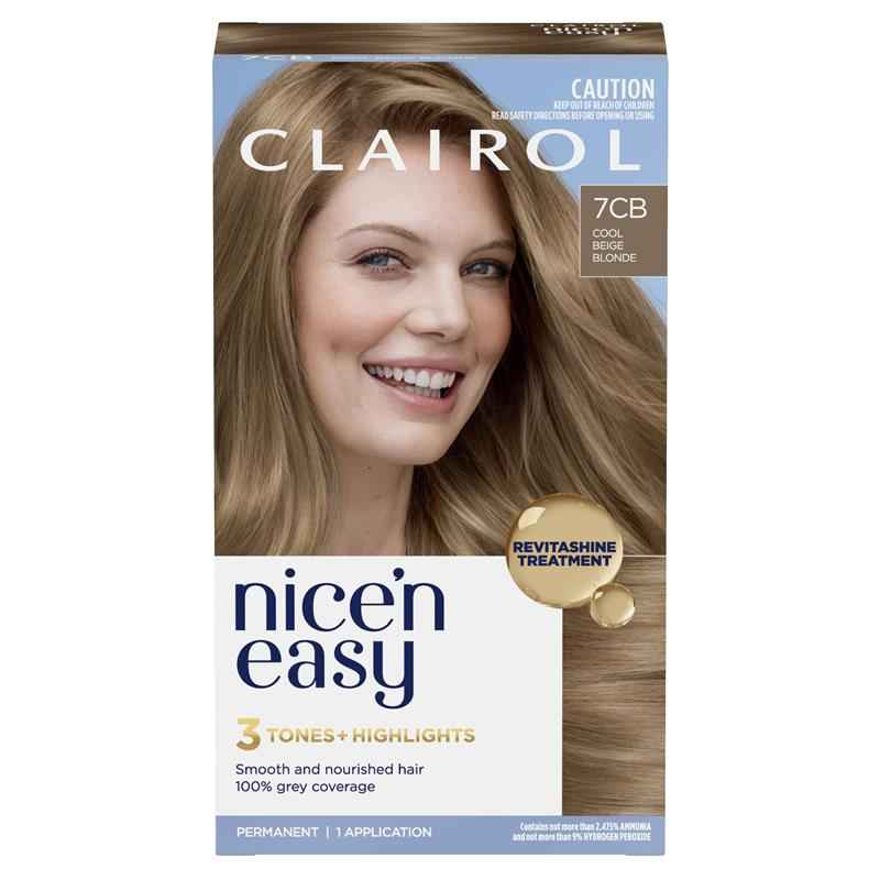 Clairol Nice N Easy 7CB Dark Champagne Blonde Permanent Hair Colour
