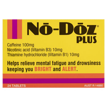 No-Doz Plus 24 Tablets