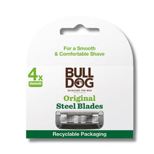 Bulldog Original Steel Blades 4 Pack