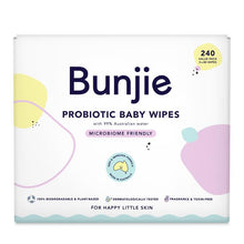 Bunjie Probiotic Baby Wipes 3 x 80 Pack