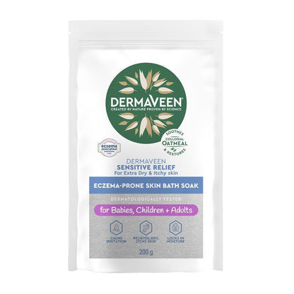 DermaVeen Calmexa Sensitive Relief Bath Soak 200g