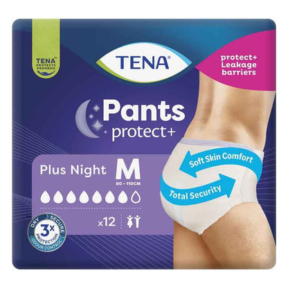 TENA Pant Night Medium 12 Pack
