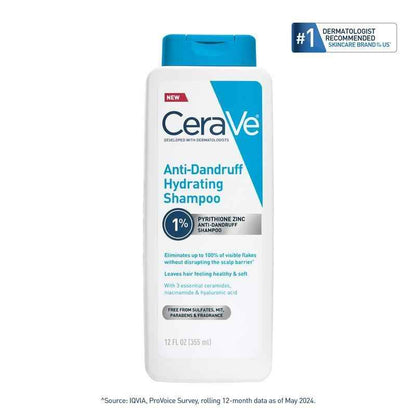 CeraVe Hair Anti-Dandruff Hydrating Shampoo 355ml
