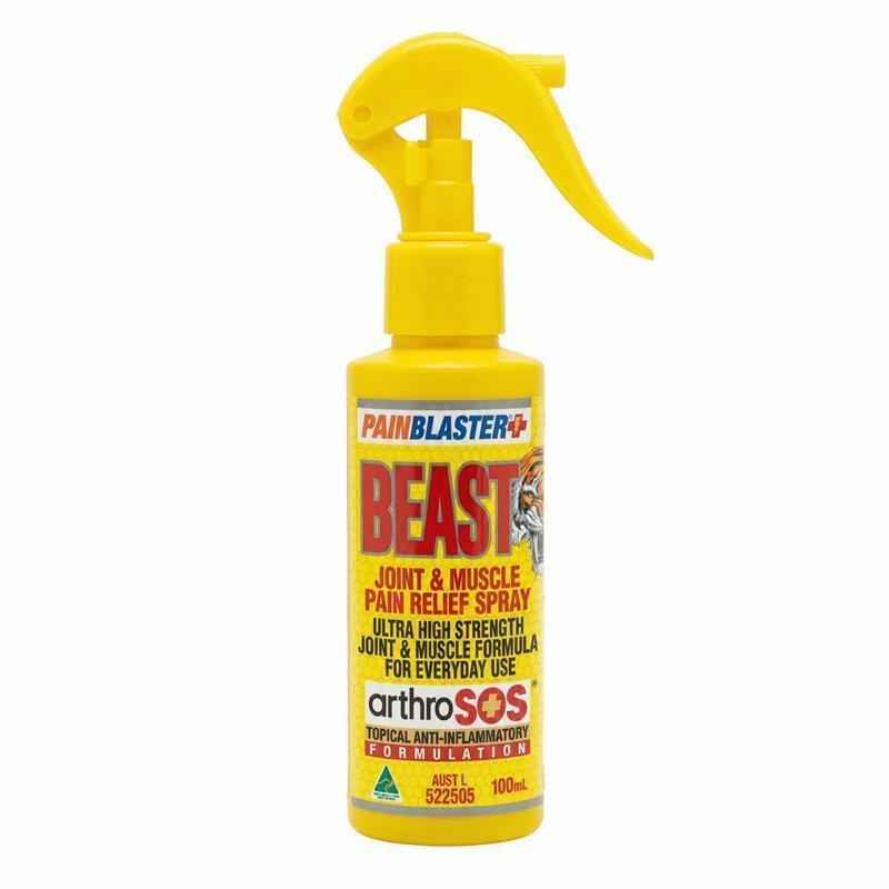 Pain Blaster Beast Joint & Muscle Pain Relief Spray 100ml By Athelite