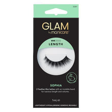 Glam By Manicare Sophia Lashes Length