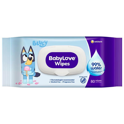 Babylove Water Wipes 80 Pack