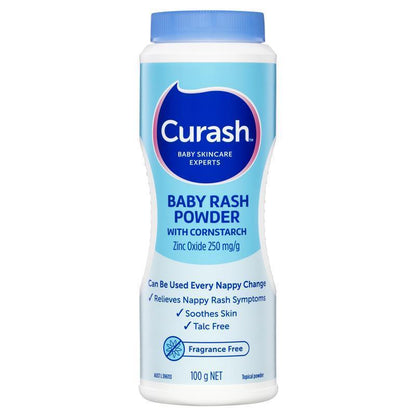 Curash Baby Rash Powder With Cornstarch 100g - GimmeNow
