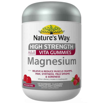 Nature's Way Adult Vita Gummies High Strength Magnesium 120 Gummies