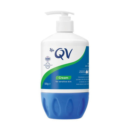 QV Moisturising Cream 500G Pump Pack - GimmeNow