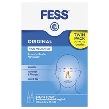 Fess Nasal Spray Twin Pack 150ml (2 x 75mL)