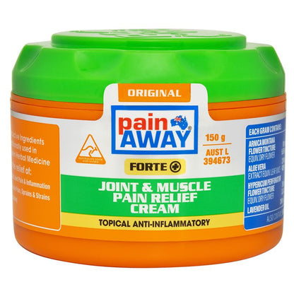 Pain Away Forte + Joint & Muscle Pain Relief Cream 150g