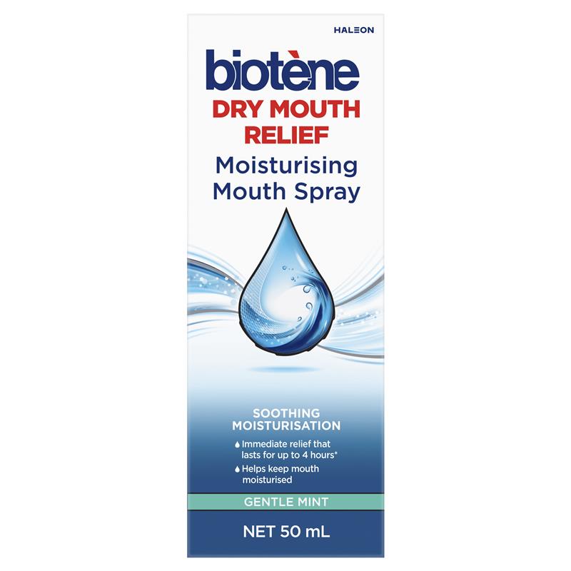 Biotene Dry Mouth Relief Spray Gentle Mint 50ml