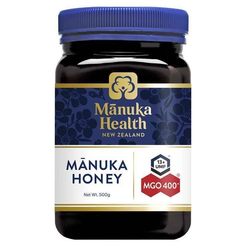 Manuka Health MGO 400+ Manuka Honey 500g (Not For Sale In WA)