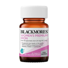 Blackmores Womens Premium Iron 30 Tablets - GimmeNow