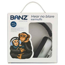 Banz Ear Muffs Mini 3+ Months to 2 Years Silver