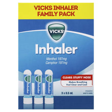 Vicks Inhaler Triple Pack 3 x 0.5mL