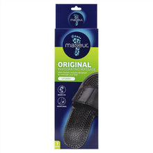 Maseur Invigorating Massage Sandal Black Size 11