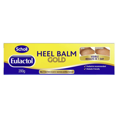 Scholl Eulactol Foot Heel Balm 200g - Rough Dry or Cracked Skin