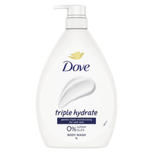Dove Essential Care Triple Hydrate Body Wash 1 Litre