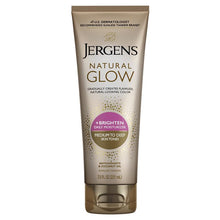 Jergens Natural Glow Skin Brightening Moisturiser Medium To Deep Skin Tones 221ml