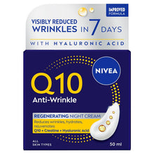 NIVEA Q10 Anti-Wrinkle Replenishing Night Cream 50ml