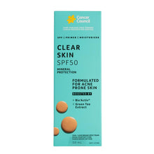 Cancer Council SPF50+ Clear Skin 50ml