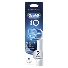 Oral B Power Toothbrush iO Advanced Clean Refills White 2 Pack