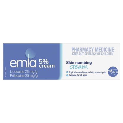 Emla Cream 5% 30g Tube