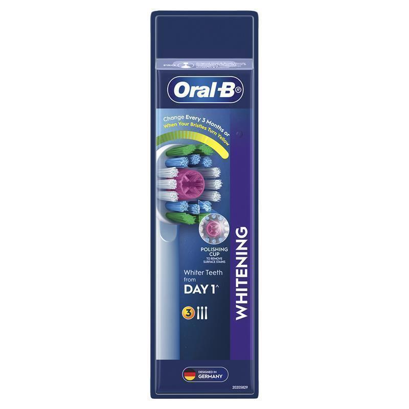 Oral B Power Toothbrush 3D White Refills 3 Pack