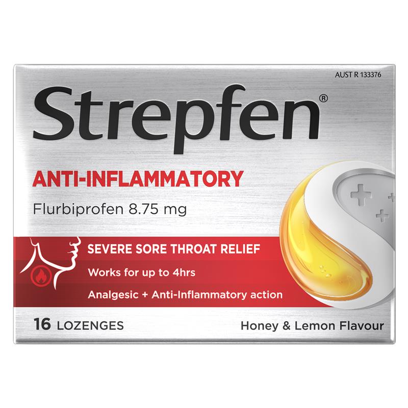 Strepfen Intensive Honey & Lemon 16 Lozenges