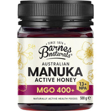 Barnes Naturals Australian Manuka Honey 500g MGO 400+
