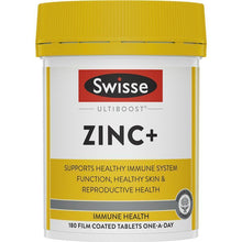 Swisse Zinc+ 180 Tablets Exclusive Size - GimmeNow