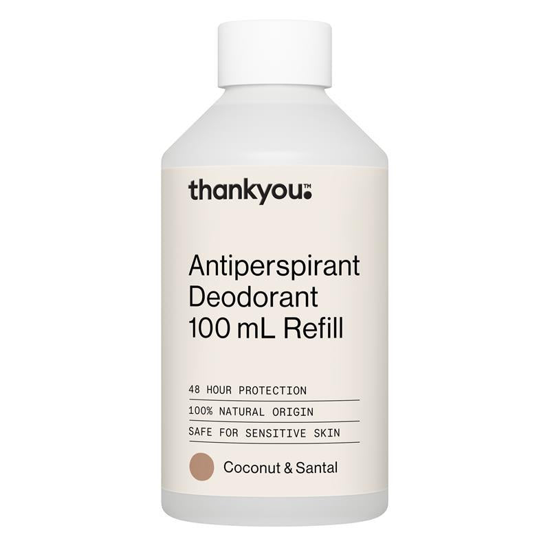 Thankyou Antiperspirant Deodorant Coconut & Santal Refill 100ml