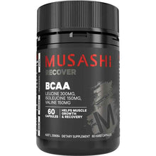 Musashi Muscle Recovery BCAAs 60 Capsules